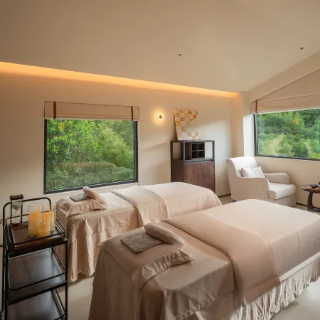 The luxury resort hotel
