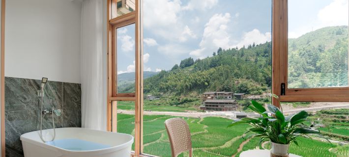 Rice Field View Homestay Hotele w: Powiat Liping