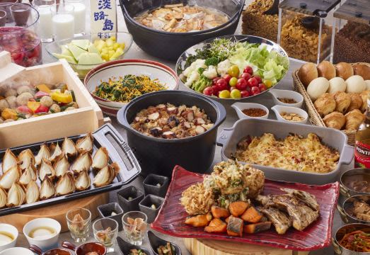 아와지 섬 바다 전망