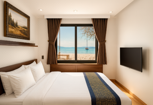 아모리 아파트호텔 응우옌짜이 모던한 객실