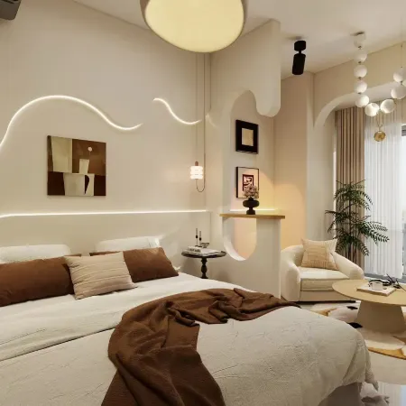 Anya Art Apartment (Foshan Ancestral Temple/Lingnan Tiandi)