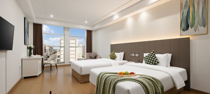 Huaihechun Hotel Huaibin İlçesi otelleri