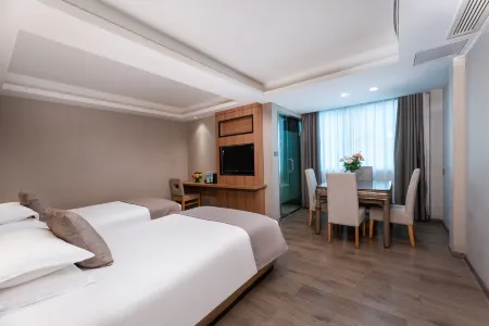 Jifen Qingchen Hotel (Lishui Wandi Plaza People's Hospital) Отели в г. Лишуй