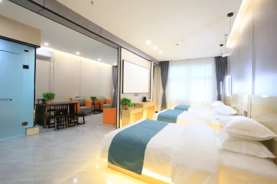 Leyou Business Hotel (BYD Factory, Gangqu) Hotel dekat Xinzheng Baqianxiang Passenger Transport Terminal