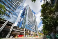 선전 베스텐 이그제큐티브 아파트 (룽강 완커 플라자 지샹 지하철역) 룽탄 공원 주변 호텔