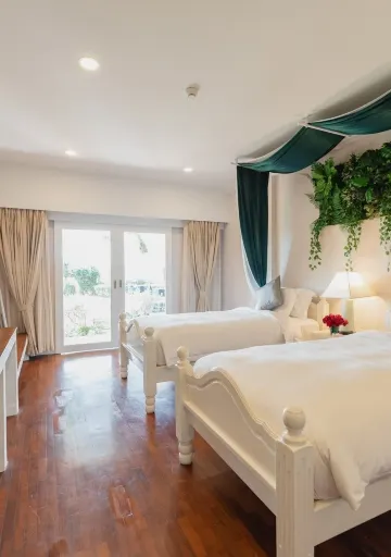 ห้องสแตนดาร์ด เตียงแฝด วิวพระอาทิตย์ขึ้น