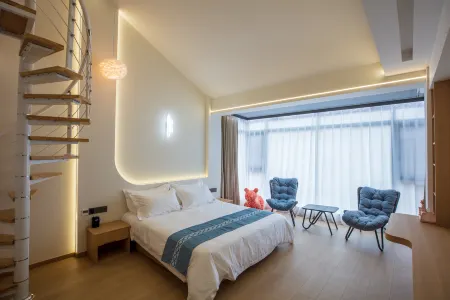 Suixinxiangxiang B&B (Baizhangxuan Branch) Отели рядом с достопримечательностью «Anfu Temple (liubowengulilvyoujingqu)»