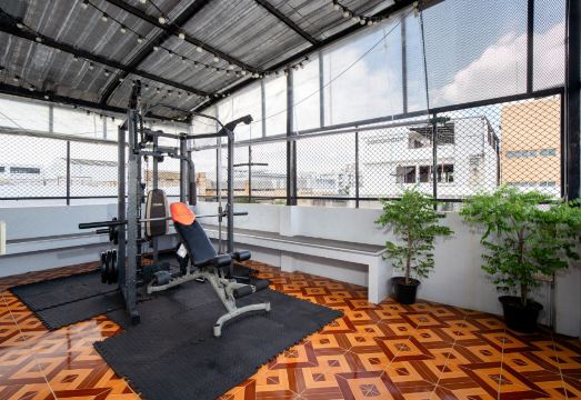 OH Hostels의 피트니스 센터 또는 객실 내부 이미지