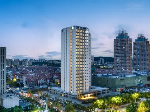 Atour Hotel Yantai Zhifu Station Red Star Macalline Отели рядом со станцией Yantai South Railway Station