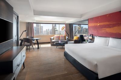 プレミアキングルーム メルキュール バンコク スクンビット11の写真