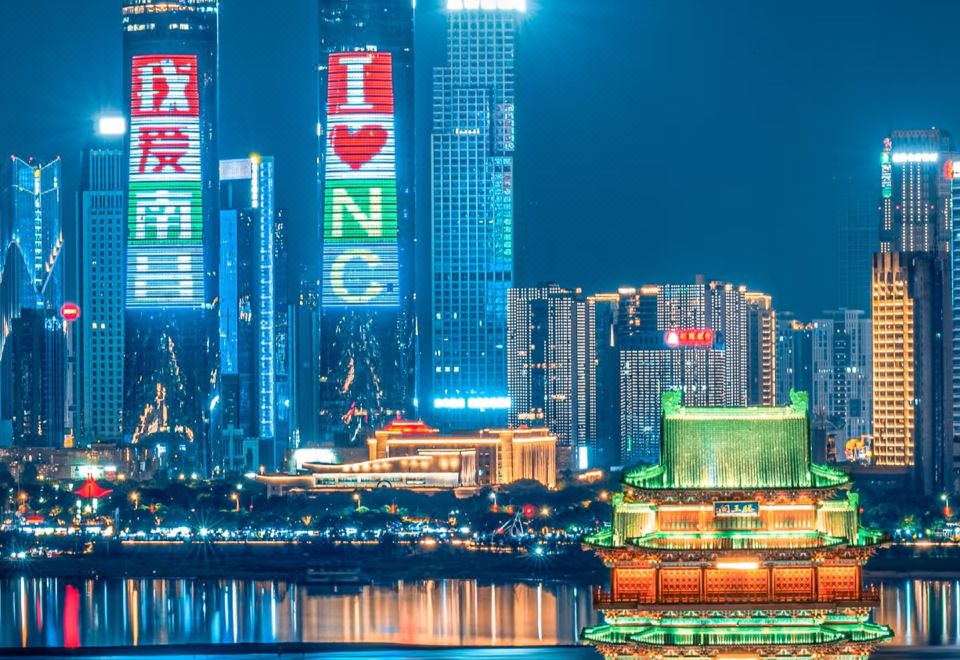 옌차오 호텔의 스마트 객실 내부 이미지