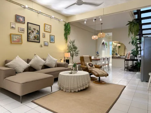 3 Bedroom NORDIC HOME Full Kitchen 8 MINS to MRT & JODD Fair - Bungalows