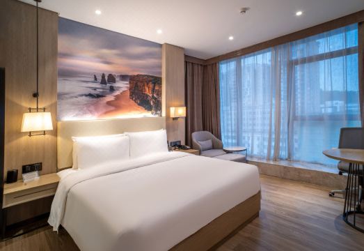 선전 관란 아투어 호텔 객실 내부 모습