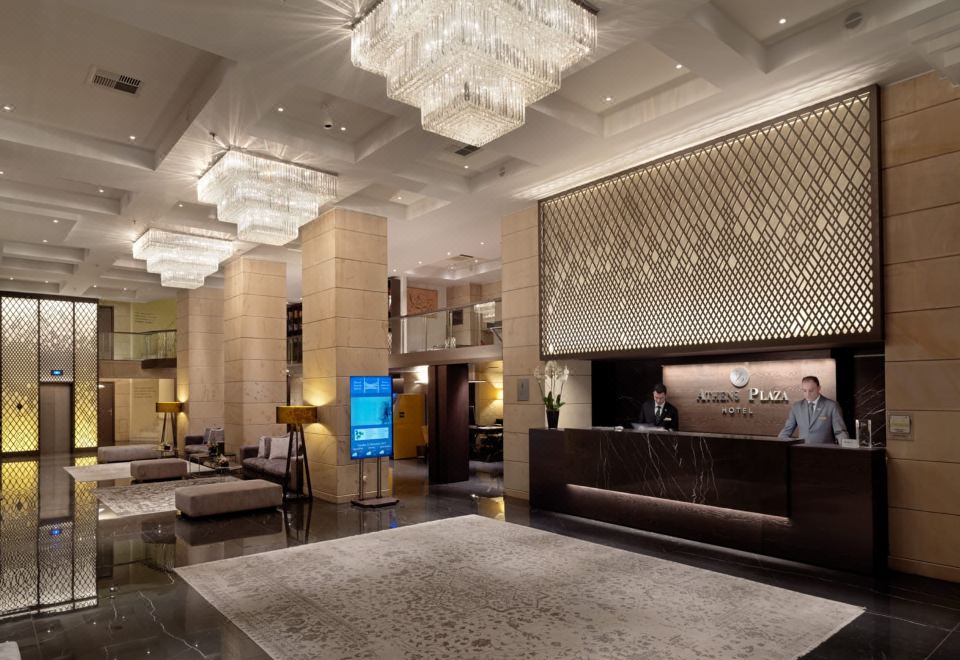 NJV 아테네 플라자 호텔의 객실 내부