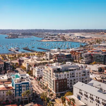 Courtyard by Marriott San Diego Downtown Little Italy Отели рядом с достопримечательностью «Музей Железнодорожных Моделей»