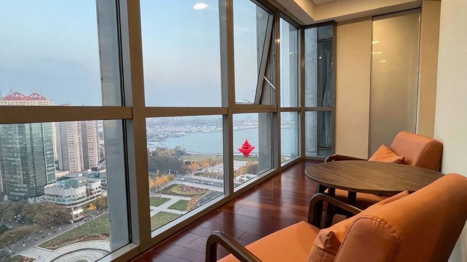 Bohaiyuan International Apartment (Qingdao May Fourth Square Vientiane City Branch)