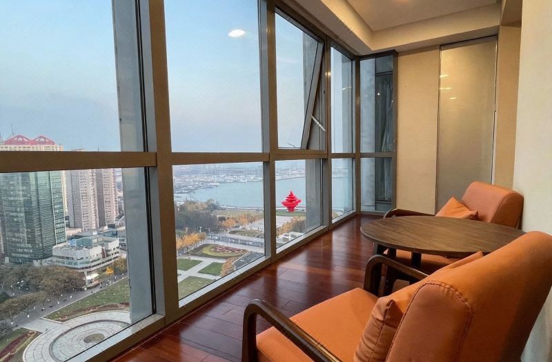 Bohaiyuan International Apartment (Qingdao May Fourth Square Vientiane City Branch)
