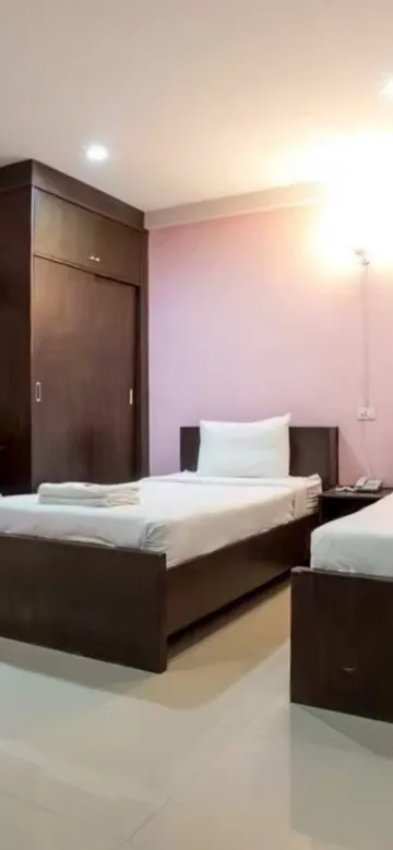 ห้องมาตรฐาน เตียงเดี่ยว 2 เตียง