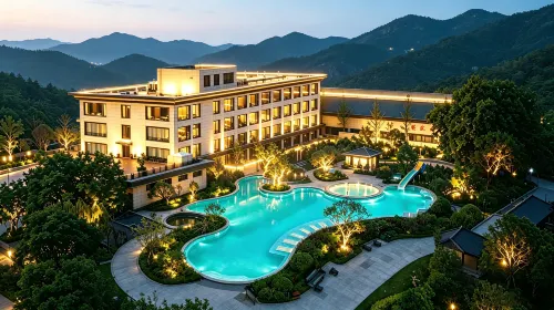 Xi'an DiJianNanShan Hot Spring Hotel (Wildlife Park) - Varme kilder