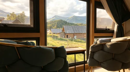 Wild Valley Snow Mountain Panorama Starry Resort Homestay - Pet friendly