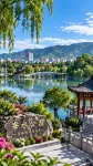 田苑美•居WMWISEWAGERSWINWOODENホテル（宣威客運北駅美奐公園） - マウンテンビュー