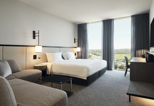 하얏트 플레이스 멜보, 캐리비 파크의 멋진 야외 테라스 또는 로비 공간