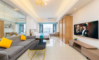 Encounter the coast theme apartment (century park Evergrande bund store)