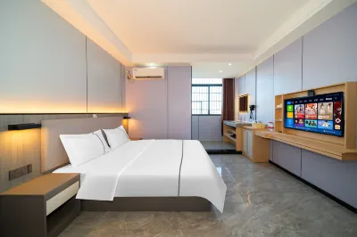 Jian Boutique Stay (Shantou Jinping District Daxue Road) Отели рядом с достопримечательностью «Зелёная мечта Счастливый мир»