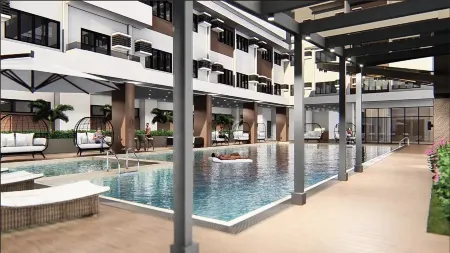 BE Residences Luxury Studio Apartment near IT Park Отели рядом с достопримечательностью «Naukban Blue Lagoon»