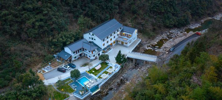 Shiling Mountain Villa Anji Infinity Pool Canyon Mountain Spring Homestay Hotéis em Condado de Anji