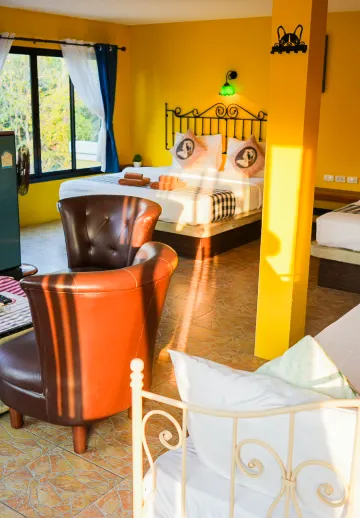 ห้องสวีทครอบครัวเตียงใหญ่