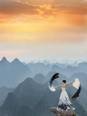 Yangshuo Puyuan ·VILLA Garden Starry Sky Swimming Pool Panoramic Resort Hotel Hotels in Lijiang River Scenic Spot