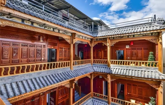 大理金碧雅院中国式旅館（大理古城洱海門）