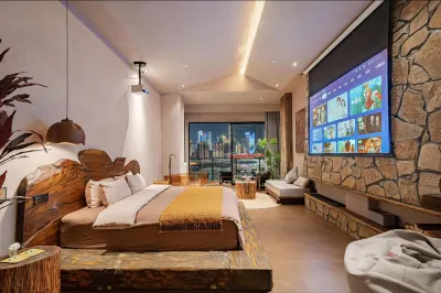 Chongqing Puyi ·RiverView Designer Holiday Homestay (Nanbin Road Store) Hotels in Nan'an District
