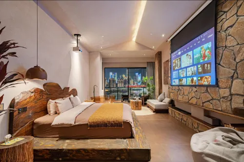 Chongqing Puyi ·RiverView Designer Holiday Homestay (Nanbin Road Store) - Spa