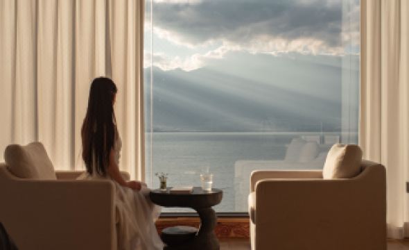 Wood Forest Designer Villa Seaview Courtyard Vacation Boutique Stay (Dali Erhai)