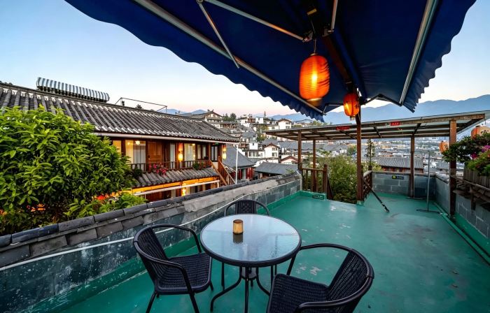 The Old Town of Lijiang Time · Small House · View of the Ancient City Panorama (Beimen Store)