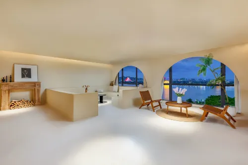 Qingfeng Mountain House Hanjiang View Resort Manor - อ่างจากุชชี่