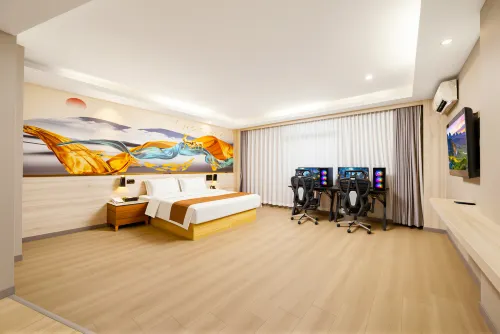 Fuqing Shiguang E-Sports Hotel (West Railway Station Shizhu Mountain Scenic Area) - Nouto- ja jättöpalvelut