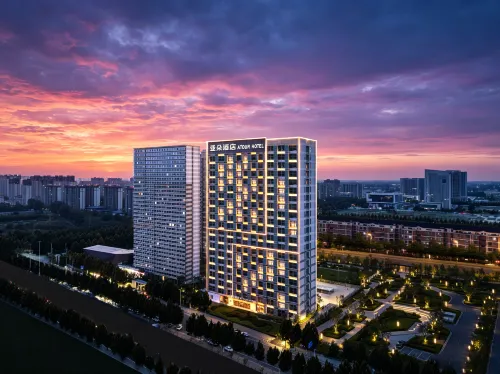 Atour Hotel (Zhengzhou Zhongmu Zhengkai Avenue Green Expo Garden Station) - 주차장
