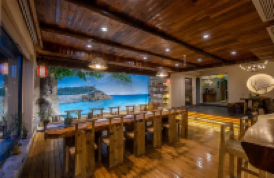 花築·蓬萊小院民宿(蓬萊閣八仙過海海洋極地世界)