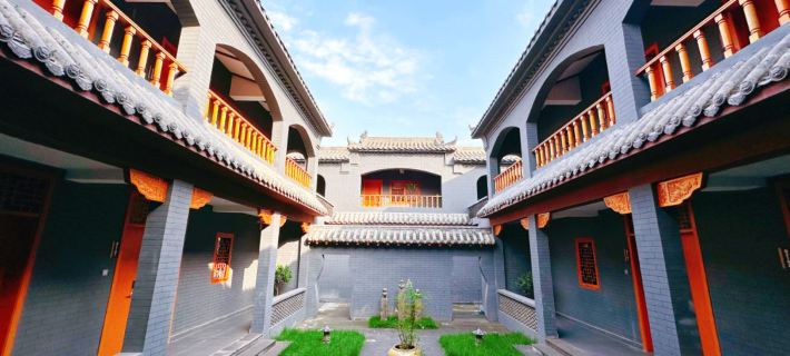 Fuxi Mountain siheyuan homestay Các khách sạn ở Tân Mật