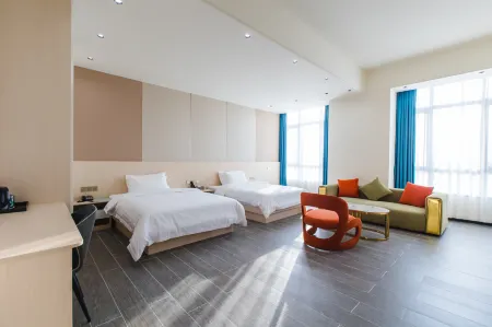 Muzi Hotel Отели рядом с достопримечательностью «Taishan Cape City Holiday Resort Center»