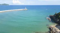 Wanning Half-Mountain Seacliff Lighthouse Pool Villa (Shenzhou Peninsula Potougang Branch) - 오션뷰