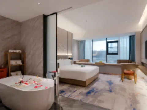 โรงแรมนานาชาติเอ็กซ์โป (สถานีรถไฟฟ้าตงเชิง ดองกวน ว่านด้าพลาซ่า) โรงแรมในดองกวน