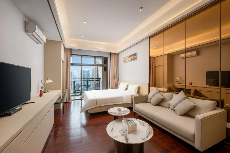 Elaine Savile Apartment (Guangzhou Zhujiang New Town Tancun Subway Station)