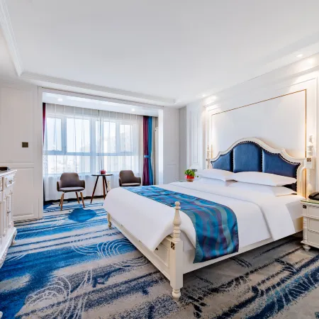 Hanyuan Business Hotel (Victoria commercial building of Linhe high speed railway station) Отели в г. Баян Нур