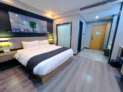 Shankee Tea Style Hotel (Xuzhou High-Speed Railway Station Greenland Window) Hotel in zona Fengguanshan Carved Tablet