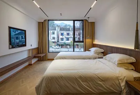 Luotian County Shuiyun Mountain Residence Homestay Отели рядом с достопримечательностью «Qingtaiguan Sceneic Area»