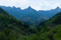 Floral Hotel · Jiuhuashan Liuyunzhu Hotel (Jiuhua Mountain Store) - غرفة مطلة على الجبل
